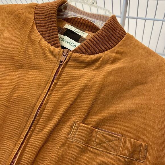 Vintage 80s St. John’s Bay Corduroy Lined Utility Vest Jacket XL Barncore - Picture 5 of 5